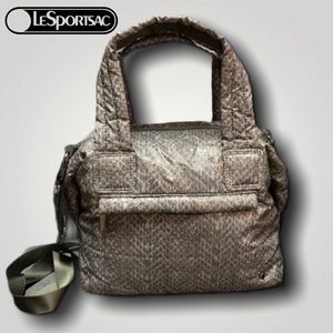 Lesportsac City Mayfair Bag: Metallic Snake
